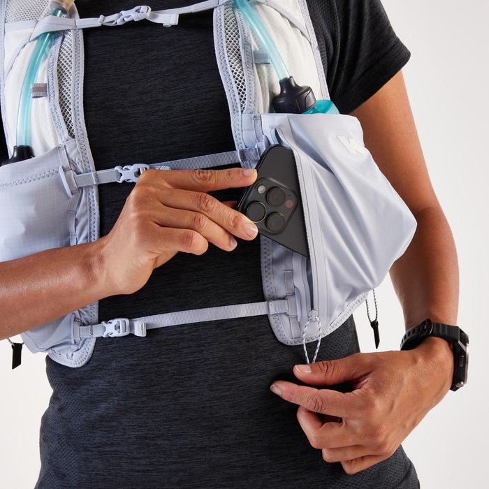 Mochila de Trail Running 8L 2 Flasks 500 ml incluídas - KIPRUN
