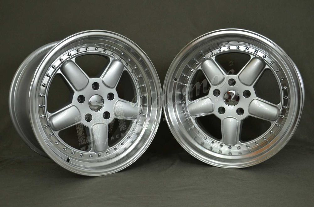 Felgi DMC01 Classic 18" 9,5J ET20 + 11J ET25 5x120 Silver Machine Lip