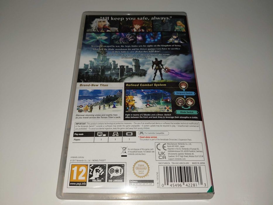 switch XENOBLADE CHRONICLES 2 TORNA THE gold COUNTRY obowią w kolekcji