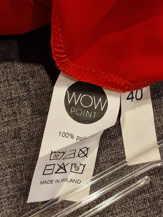 Sukienka czerwona r.40