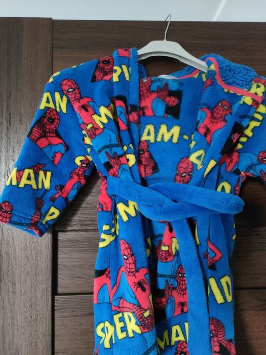 Szlafrok Spiderman rozm 104