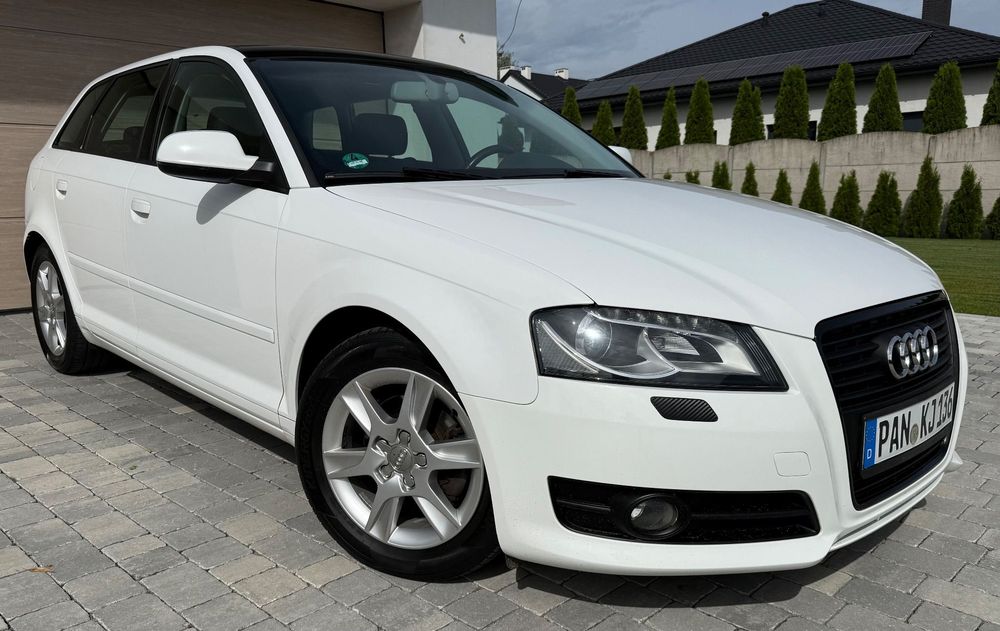 Audi A3 Sportback Audi A3*2.0TDI*skóry*szklany dach*bezwypadek*led*zadbana*org km