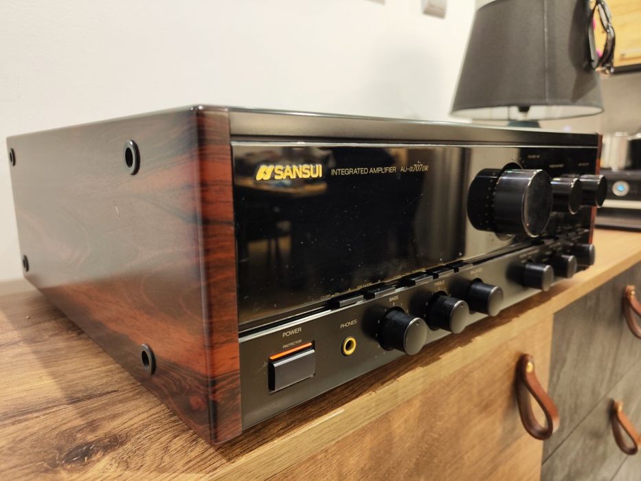Wzmacniacz SANSUI AU - α 707 DR made in Japan, Alpha, świetna integra
