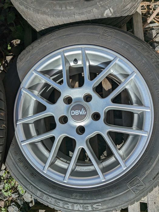 Диски DBW R16 5x112 ET35 Audi VW Passat Golf Skoda Octavia Mercedes A4 шини літо 205/55R16