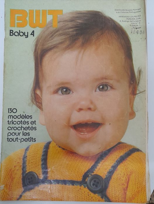 Vintage knitting magazine for babies and children