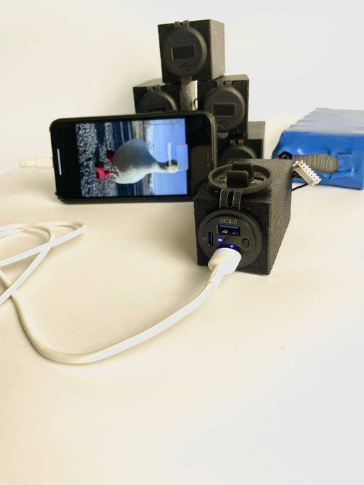 Блок живлення від батареї з XT60, USB, перехідник від FPV батареї