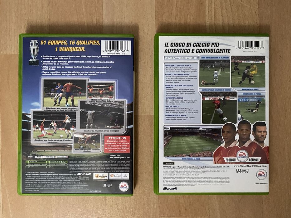 Lote 2 jogos Fifa Xbox