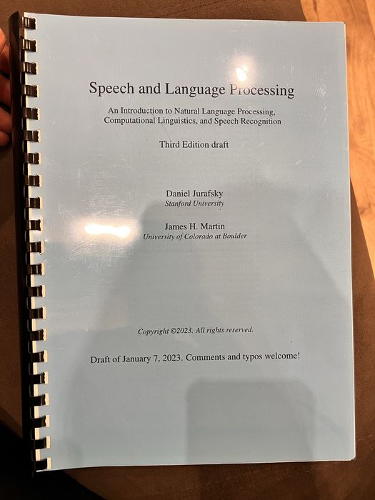 Speech and Language Processing