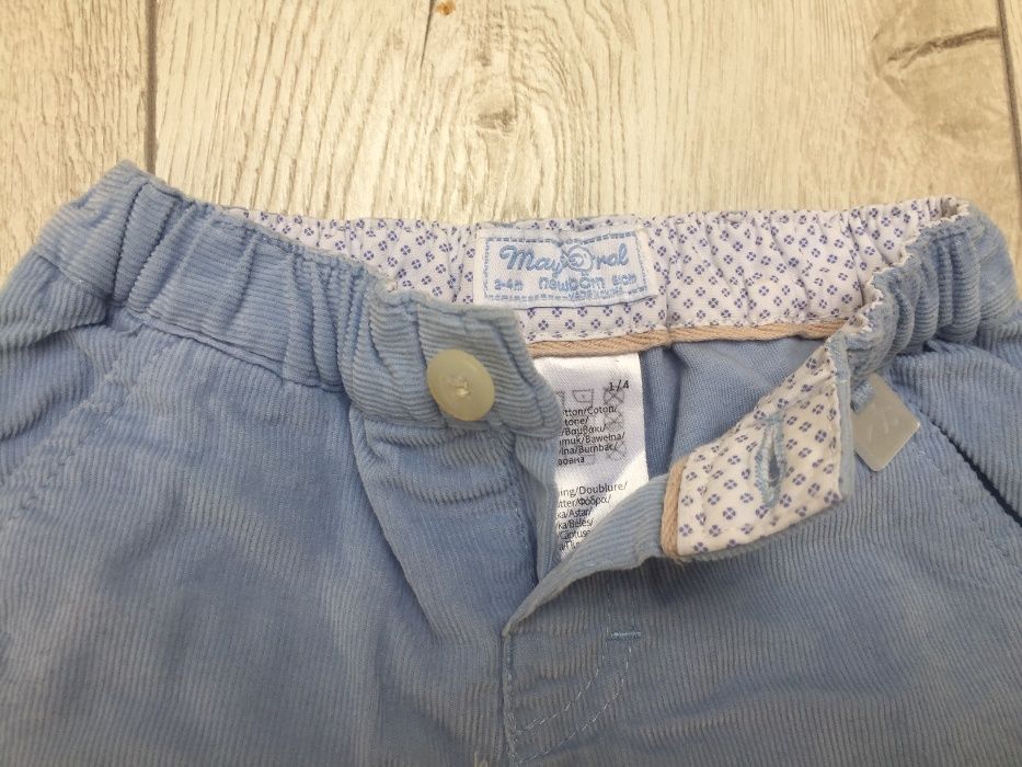 Komplet z długimi spodniami i sweterek, Mayoral roz.65 cm, 2/4miesiące
