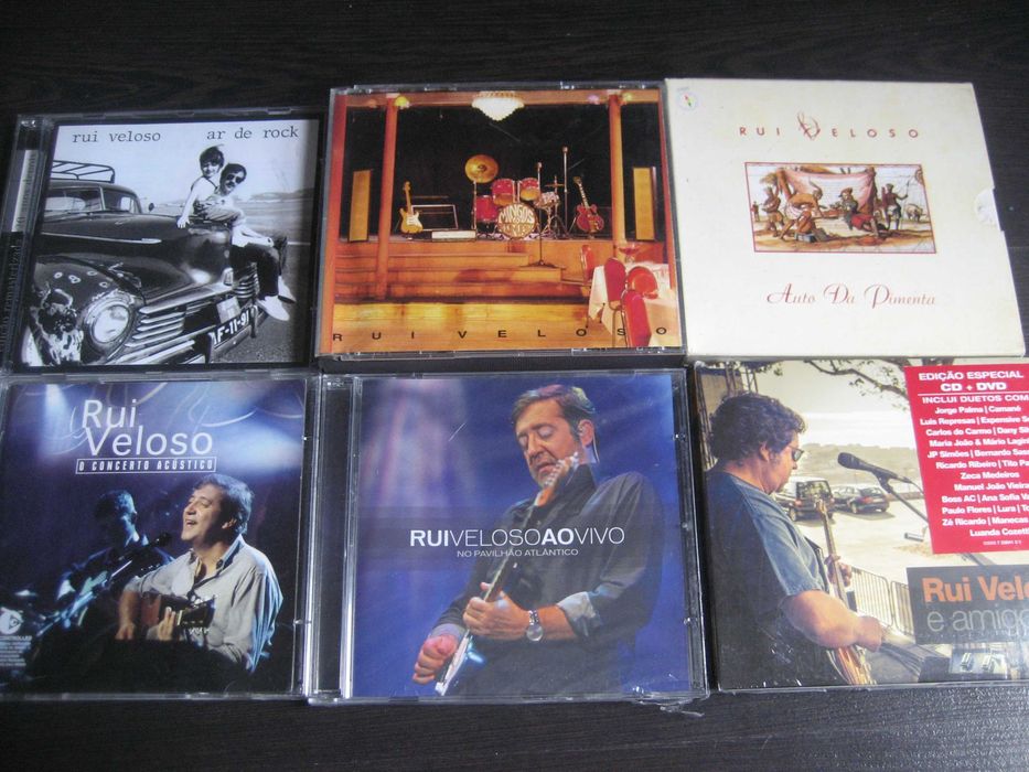 Centenas de CDs de música portuguesa e lusófona (C-G)
