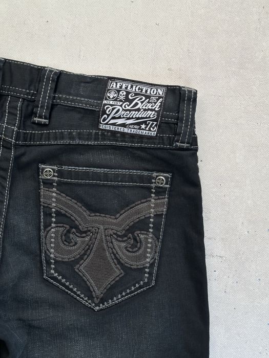 Affliction ACE Y2K Jeans Pants Original чоловічі джинси авангард