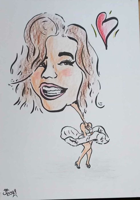 Cartoon personalizado por fotografia