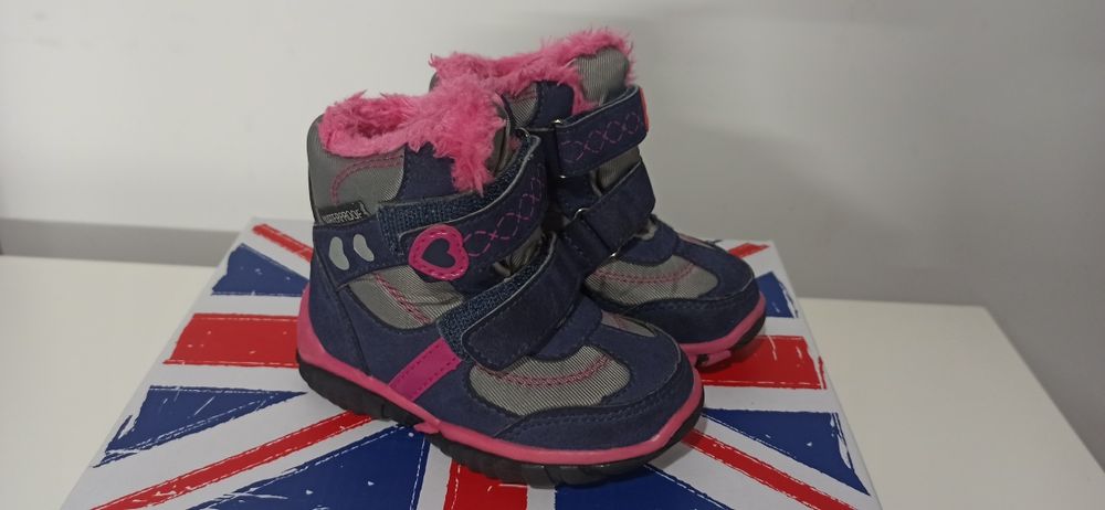 Ocieplane buciki zimowe