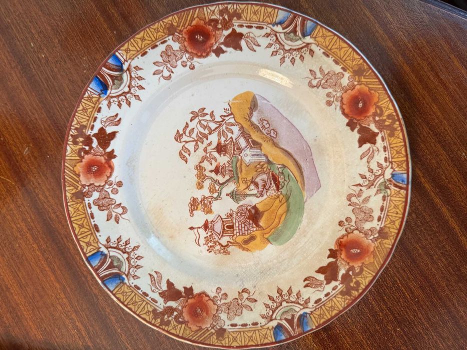 Prato antigo decorativo - 11 GILMAN & C.ta