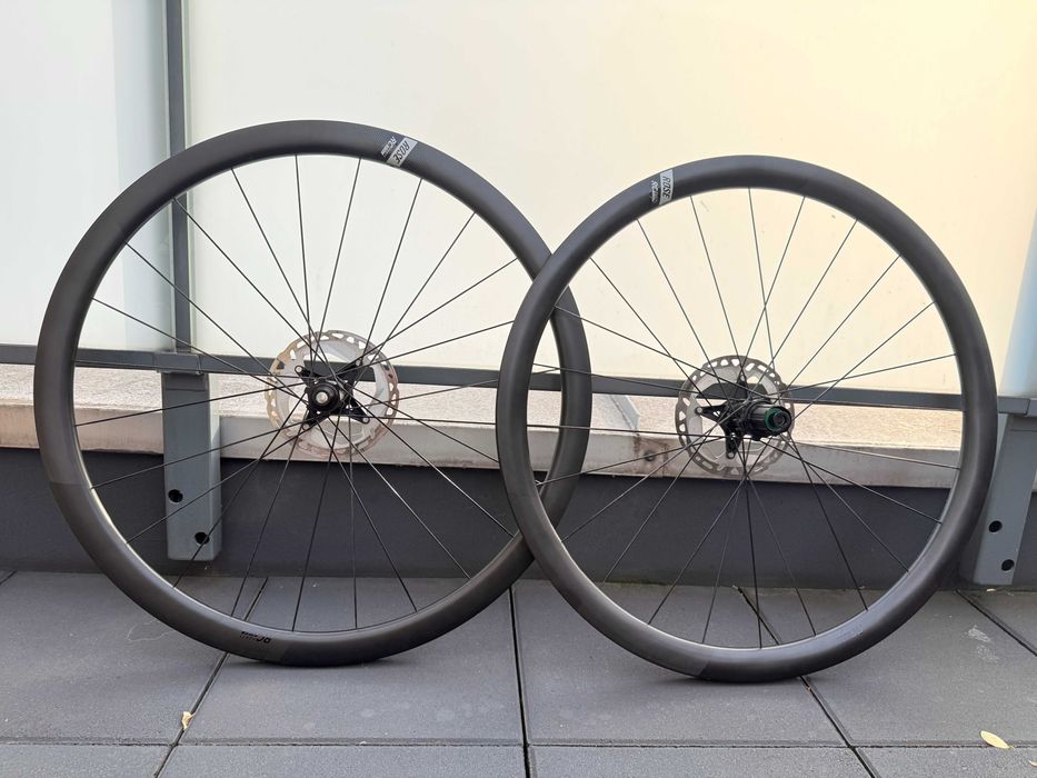 Koła karbonowe Szosa/Gravel ROSE RC-Forty + tarcze Shimano Ultegra XT