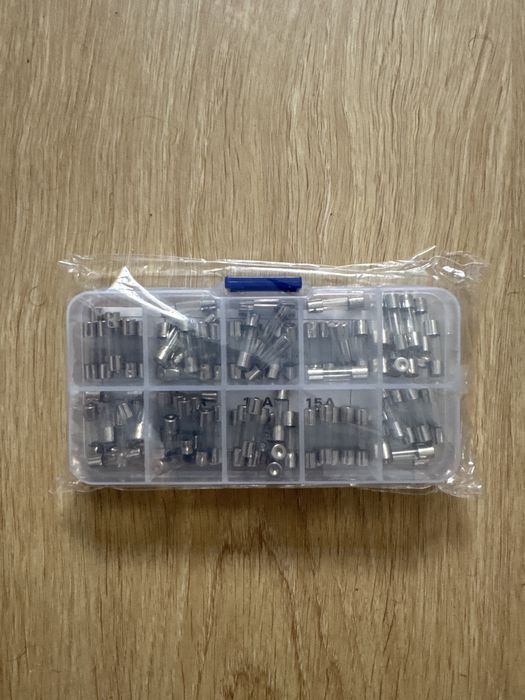 Kit de Fusivel de vidro 100 peças