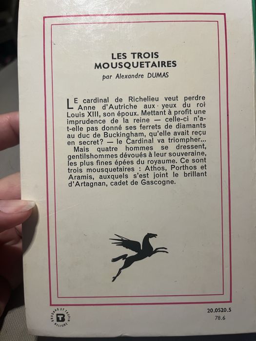 Alexandre Dumas Les Trois Mousquetaires tom I