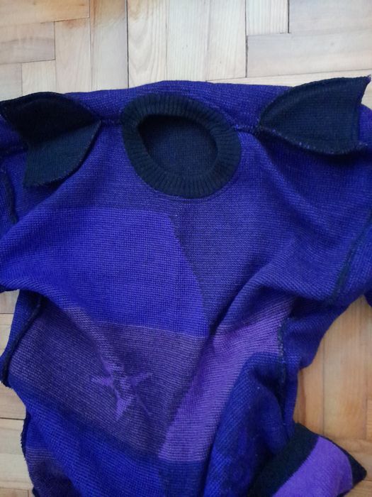 Tunika sweter lata 80 - te