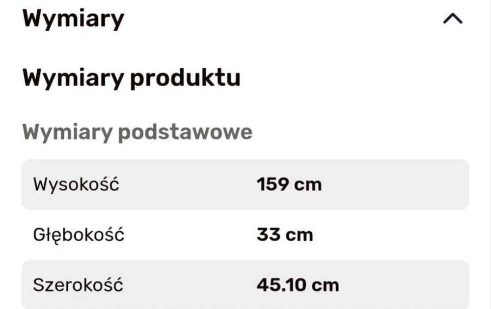 Sprzedam szafkę biała