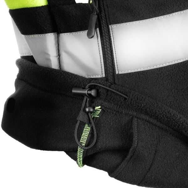 Polar roboczy fluorescencyjny z pasami odblaskowymi WIOSNA / JESIEŃ