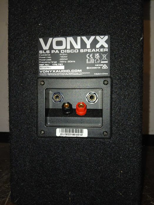 Ulepszone kolumny estradowe Vonyx SL6  RMS 150W