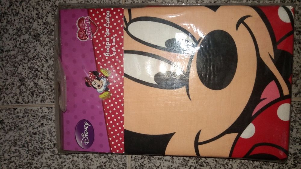 Saco cama Minie e Mickey Disney e bonecas