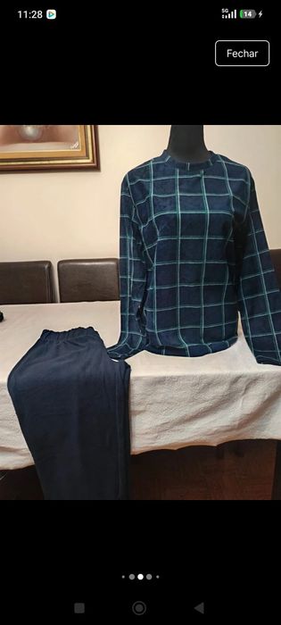 Pijama da loja Mo.nova com etiqueta.