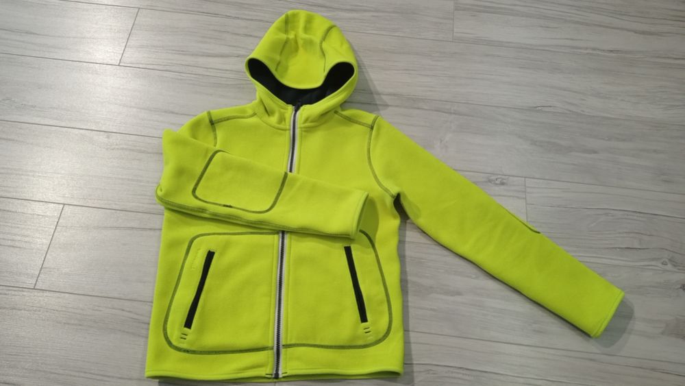 Dwustronna bluza polarowa, Decathlon, r. ok 140