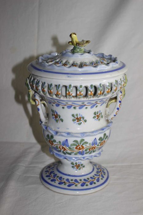 Jarrão - Ceramica de Manises - Gimeno Martinez - Anos 30 - Artesanal