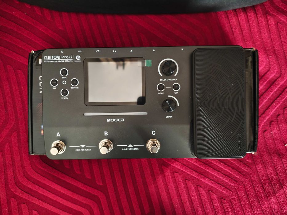 Pedaleira Mooer GE100 Pro Li