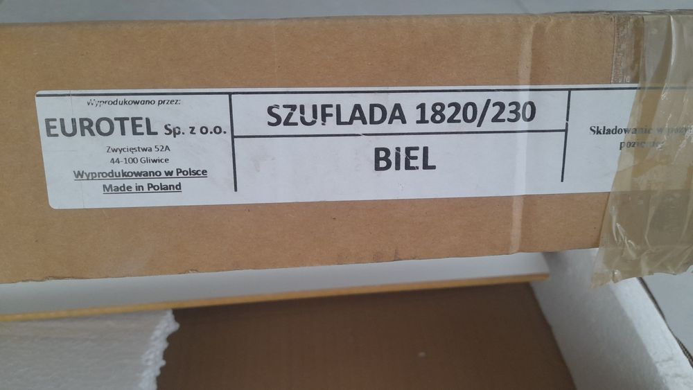 Szuflada pod łóżko
