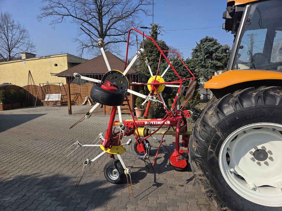 Przetrząsacz siana Pottinger HIT 540N  Super Stan! Przewracarka