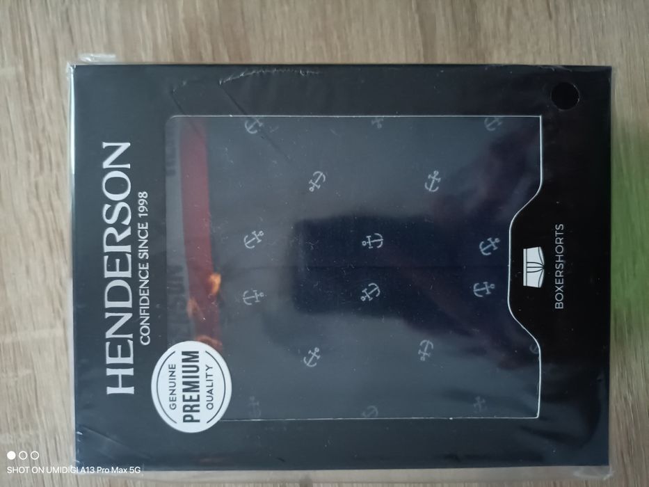 Bokserki granatowe Henderson  L