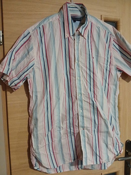 Koszula Tommy Hilfiger z krótkim rękawem