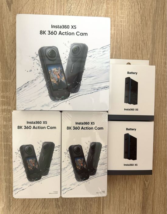 Екшин камера Insta360 X5 | США