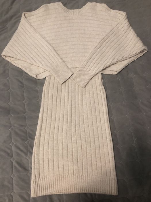 Сукня з кофтою тепла, вʼязана