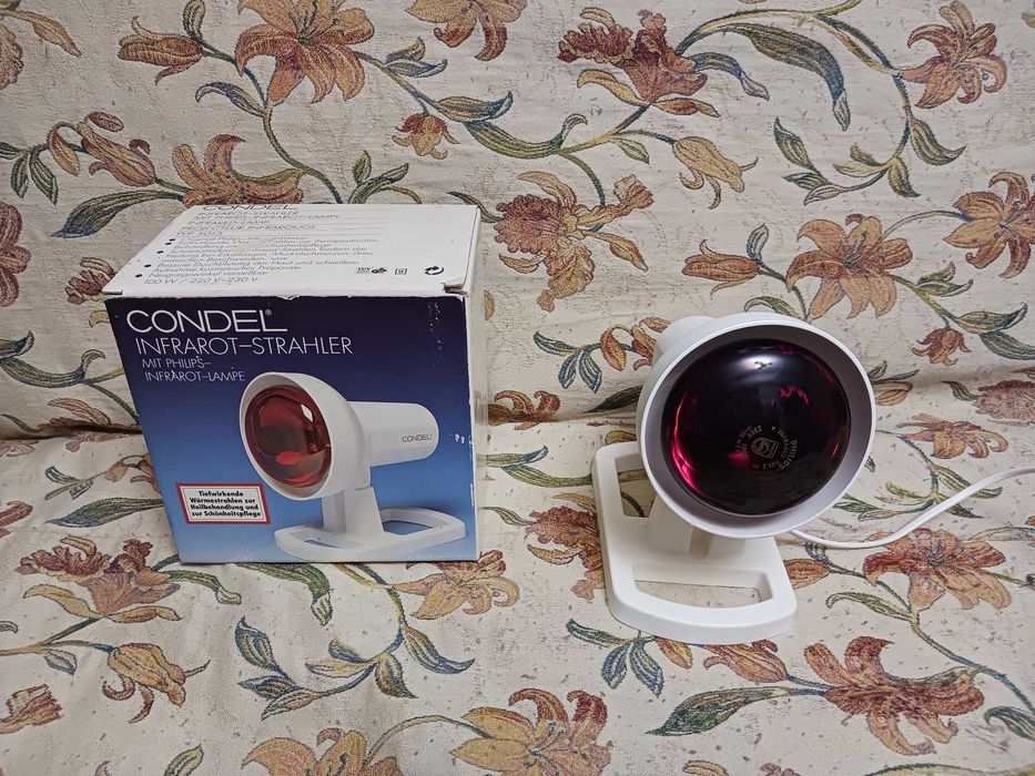 Lampa SOLUX CONDEL  5015 o mocy 100 W  czerwone światło