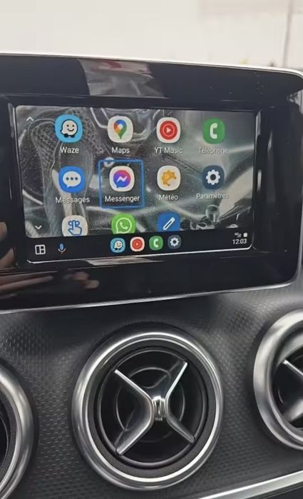 Módulo Becker map pilot Android Auto / Carplay iPhone para Mercedes