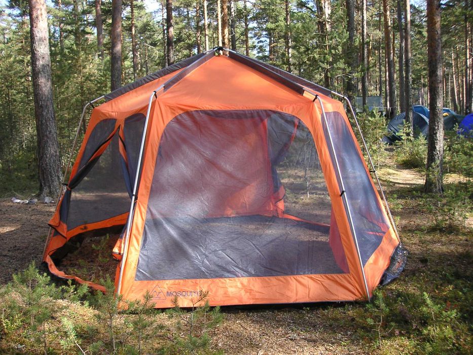 Шатер Tramp Lite  Mosquito Оранж сандал (пісок) та хакі олива