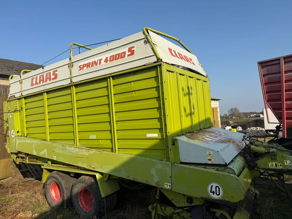 Przyczepa Samozbierająca Claas sprint 4000S