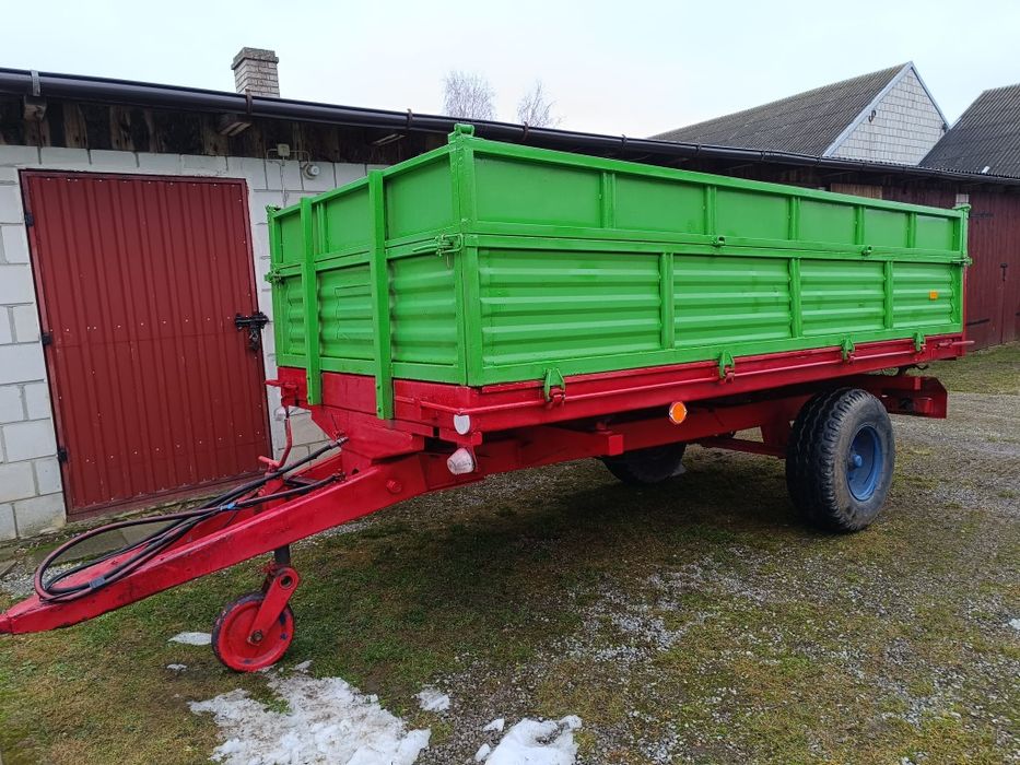 Przyczepa z kiprem na 3 strony - super stan.