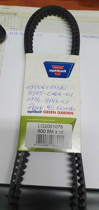 Pasek klinowy Stiga Park 95Combi Optibelt Łódź