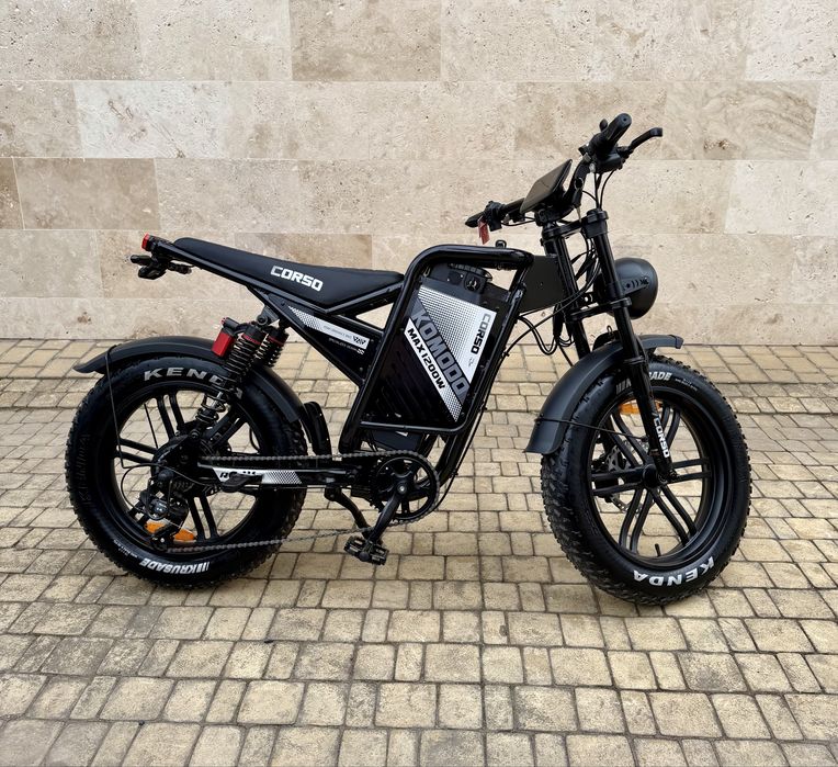Електроскутер Corso KOMODO 1200Вт, електровелосипед