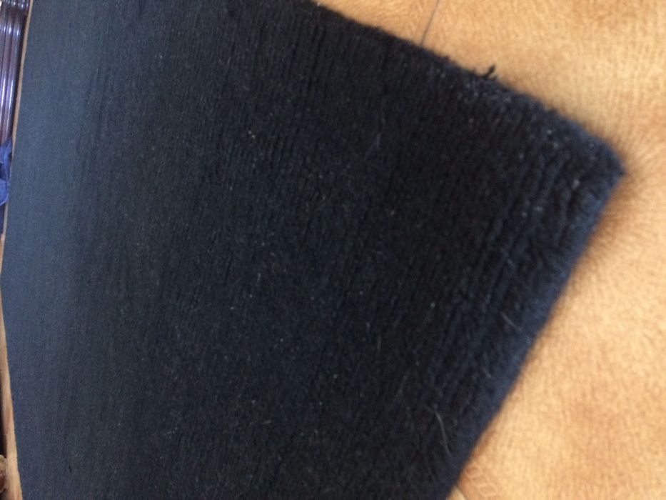 tapete preto 200x140 pelo curto