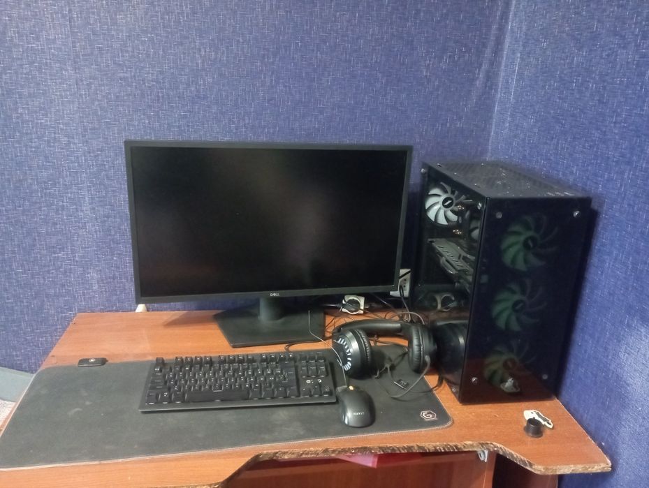 Продам: ПК(системний блок)- в гарному стані + монитор  Dell1920/1080  59,94гц . Комп'ютер , гарно підійде для роботи, навчання інтернету та игр...