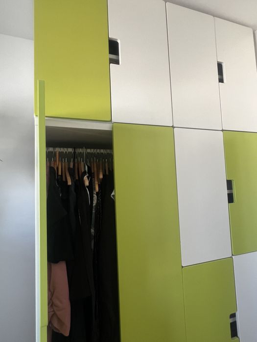 Wysoka szafa SMÅSTAD - Ikea