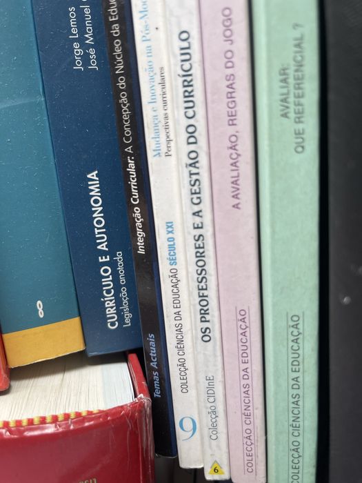 Livros Ciencias da educaçao