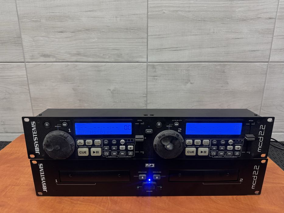 Podwojny odtwarzacz cd jb systems mcd 2.2 okazja najtaniej Krosno