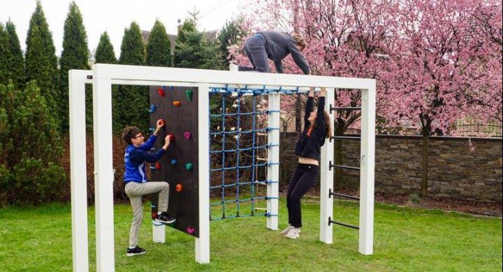 Plac zabaw , małpi gaj , drewniany , wyprzedaż 2025