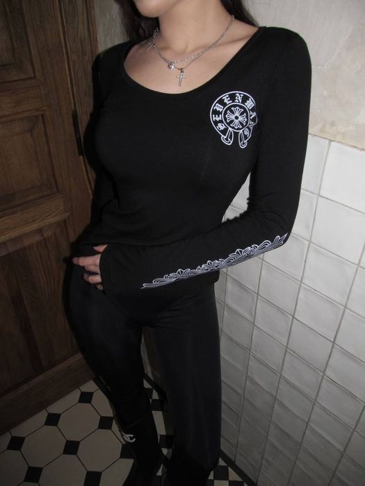 Лонгслів • Chrome Hearts • Лонг хром хартс